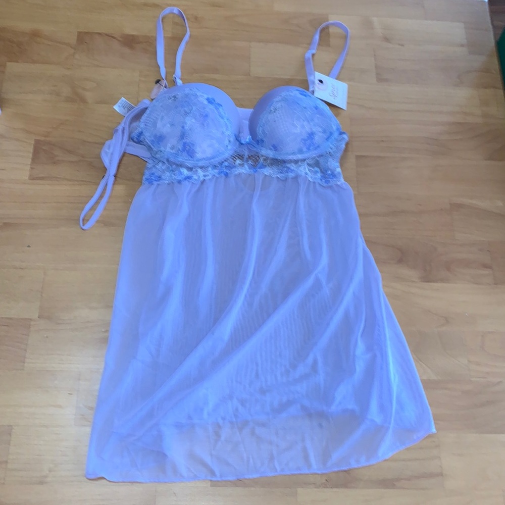 New Spree Intimates 2pc Lingerie set. lavender